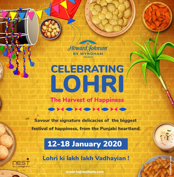 Celebrating Lohri Food Festival in Kolkata