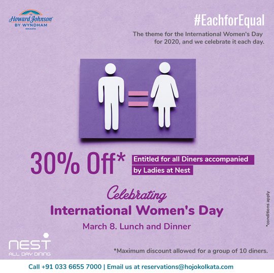 Women's Day Dining Offer