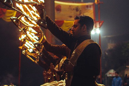 Durga Pooja Celebration during Durga Pooja in Kolkata